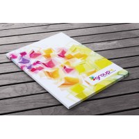 Ulotka A6 papier standardowy błysk 135g